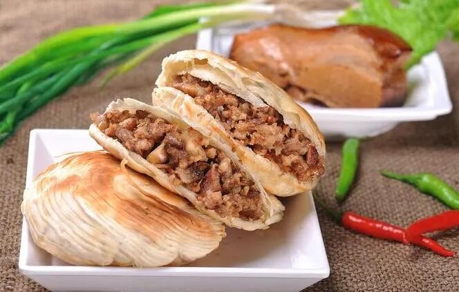 老哎呦味肉夹馍