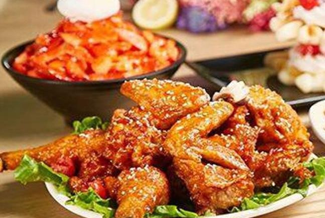 单色炸鸡