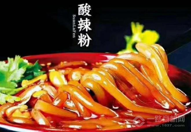 幸运红酸辣粉加盟