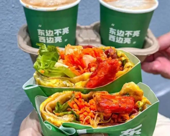 西边亮鸡蛋灌饼