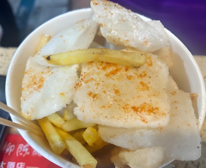 柳陈记鸡柳薯条年糕