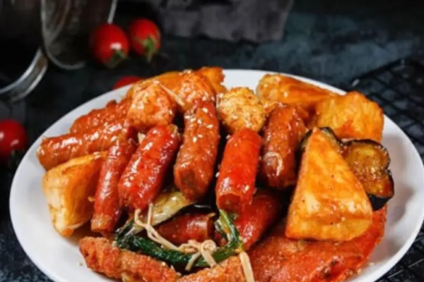 一炸二拌炸串拌饼加盟