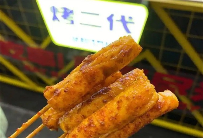 烤二代秘制烤鸭肠加盟