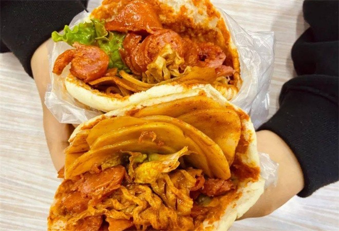 满福饼土豆片夹馍加盟