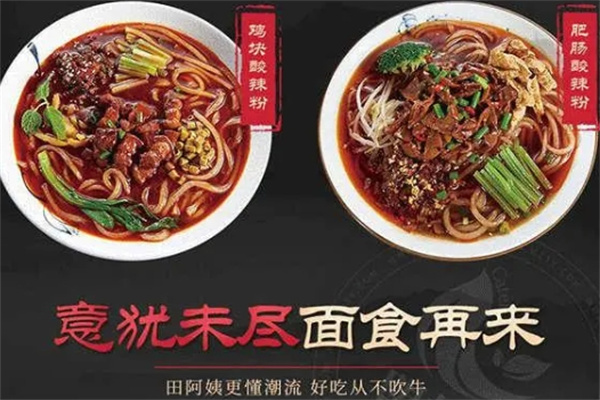 田阿姨酸辣粉加盟