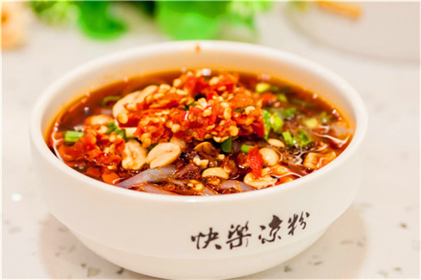 快乐凉粉加盟
