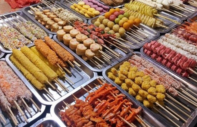 木梨小摊炸串拌饼