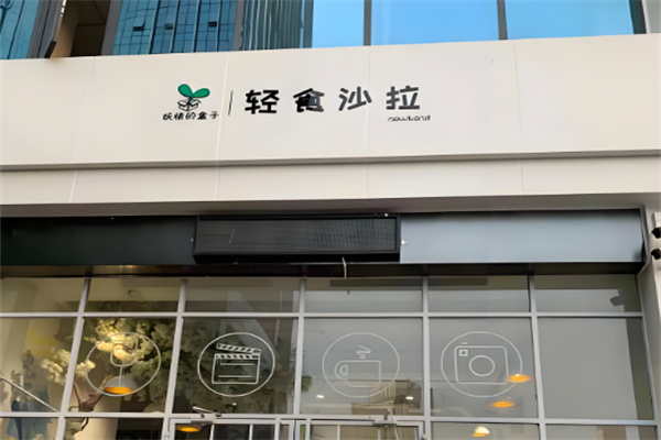 妖精的盒子轻食沙拉加盟