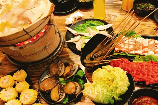 临沪小镇港式打边炉加盟