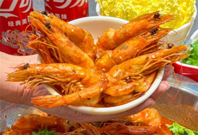 囲大虾鲜虾火锅 囲大虾鲜虾火锅