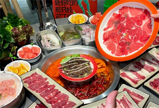 太上锅鲜切牛肉自助老火锅 太上锅鲜切牛肉自助老火锅