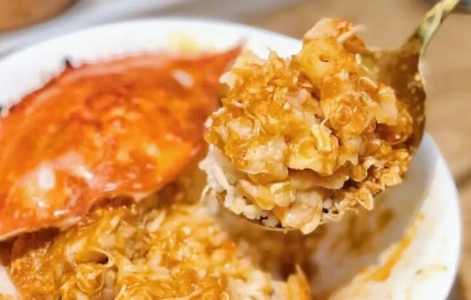 探店蟹黄拌饭加盟