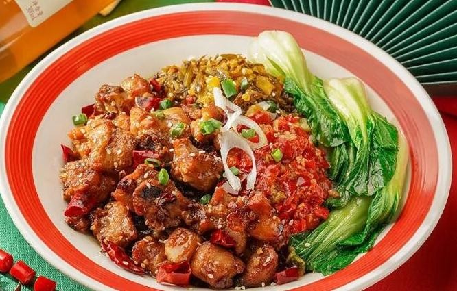 上上卤剁椒拌饭