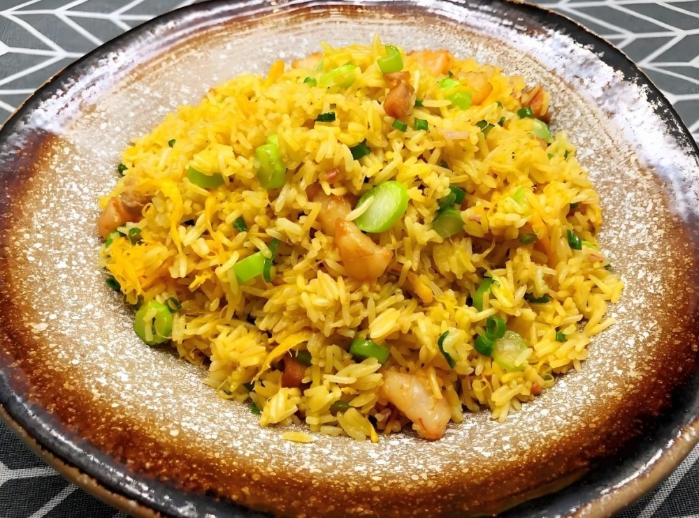 黑金蛋炒饭