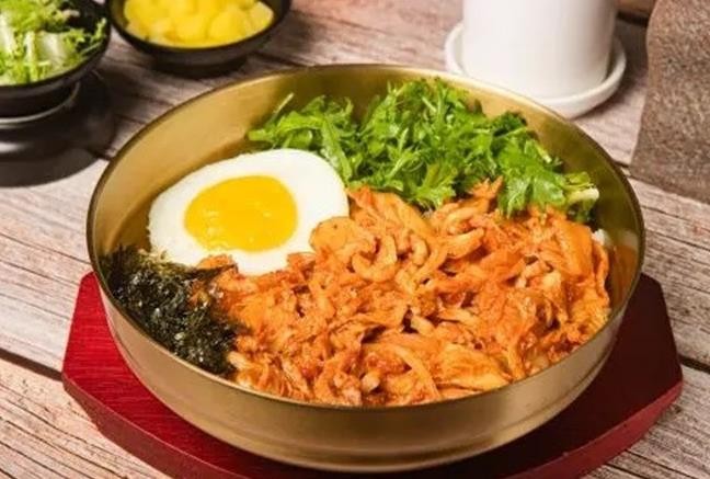 泡菜拌饭