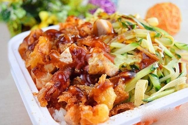 胖丫烤肉拌饭