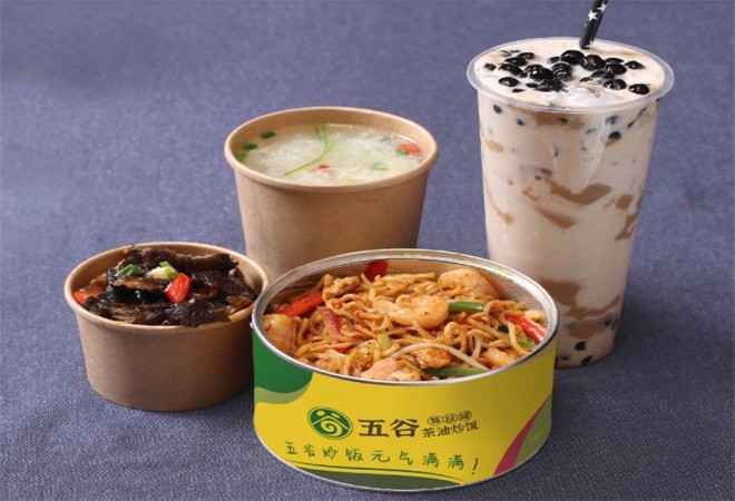 五谷易拉罐茶油炒饭加盟