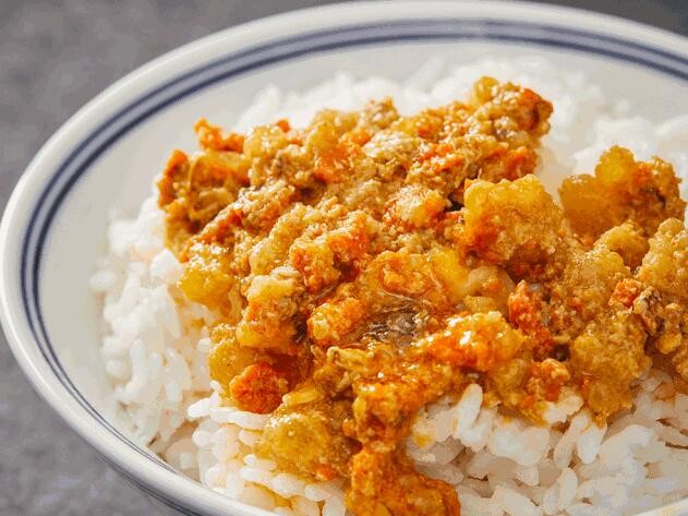 蟹黄拌饭