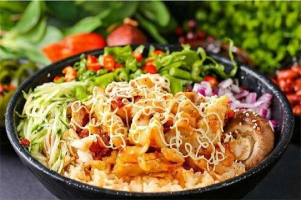 金牌烤肉拌饭加盟