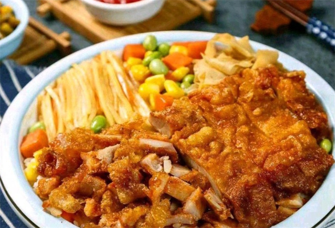 脆皮鸡肉拌饭加盟 脆皮鸡肉拌饭加盟