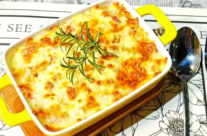 萝小象芝士焗饭手作意面