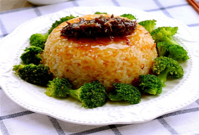鲍汁海参饭 鲍汁海参饭