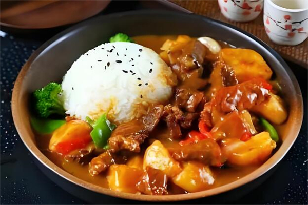 盖大碗浇汁牛肉盖饭加盟