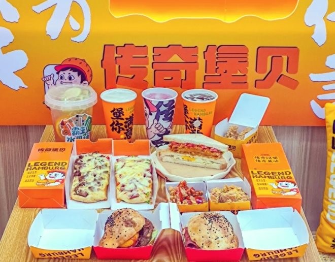 传奇堡贝中国汉堡加盟