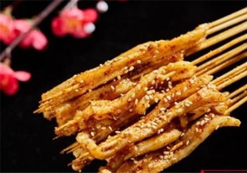 小串青年味上王烤鸭肠加盟