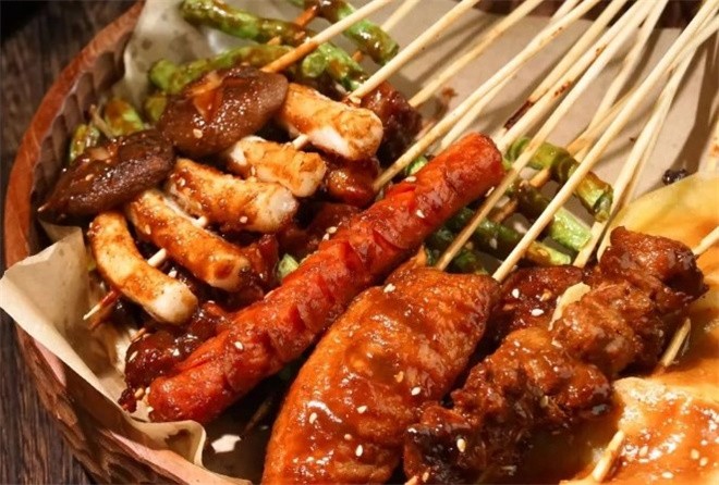 炸德喜炸串