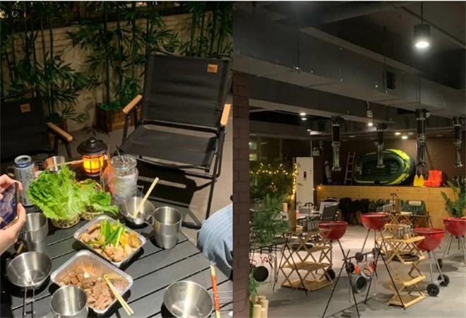 露营风格烧烤店加盟