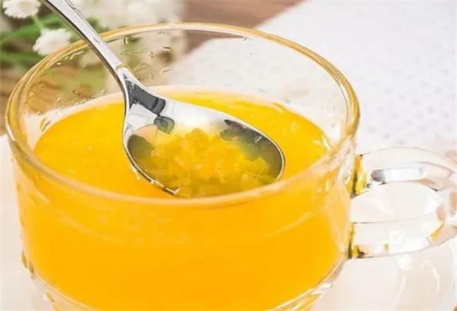 糖橘鲜果茶 糖橘鲜果茶
