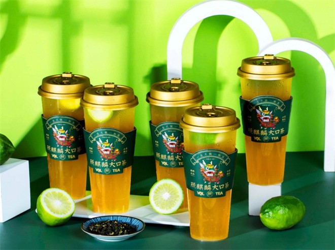 麒麟大口茶