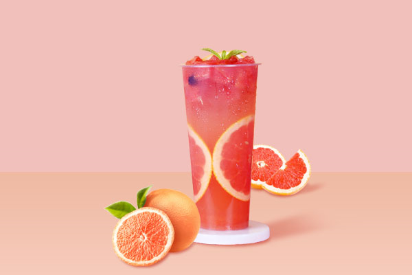 橙意满满水果茶加盟