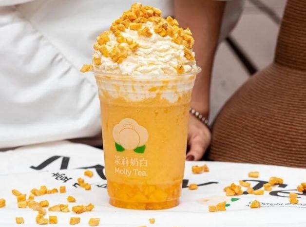 茉莉奶白奶茶
