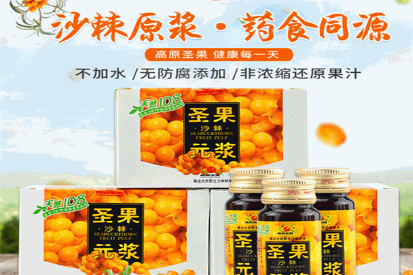 高原圣果沙棘浓缩汁加盟