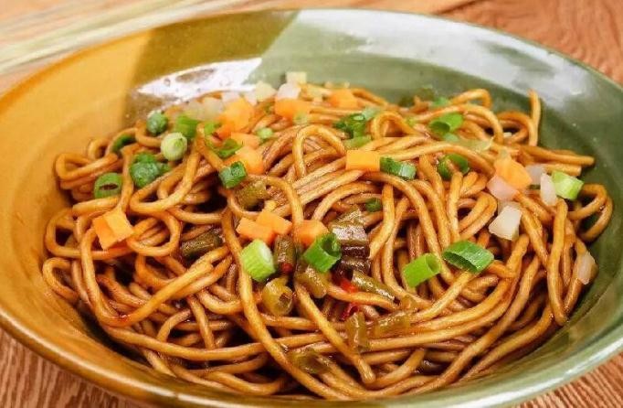 拌调子热干面