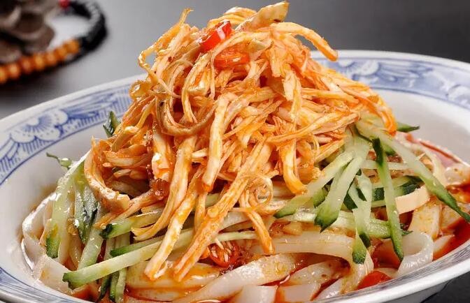 龙二嫂凉皮肉夹馍