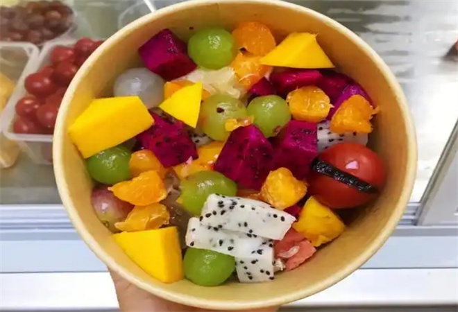谷小义酸奶水果捞加盟