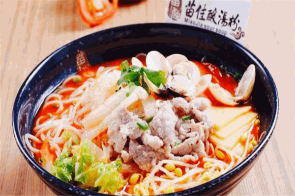 苗佳酸汤粉加盟