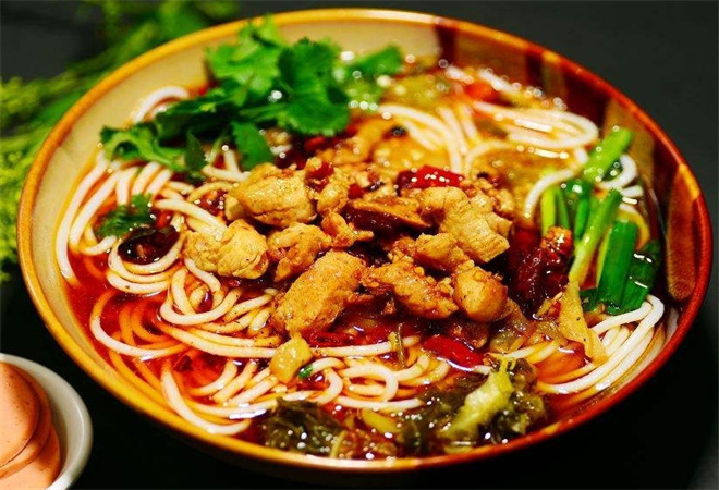 鸡肉米线 鸡肉米线