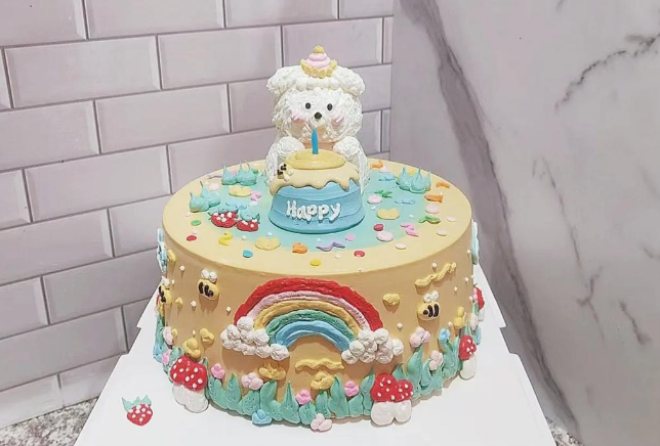 轻甜城堡生日蛋糕加盟