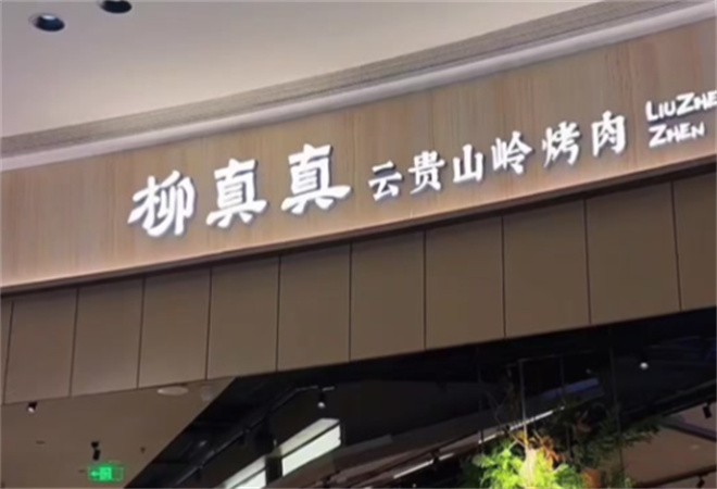 柳真真云贵山岭烤肉加盟