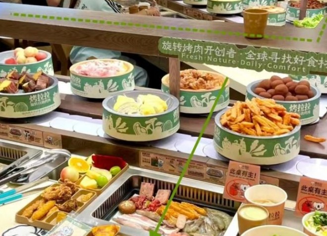 烤拉拉旋转自助烤肉加盟
