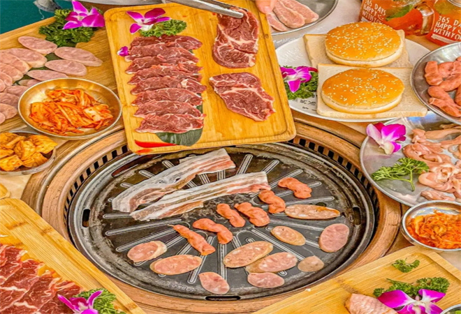 韩式自助烤肉店 韩式自助烤肉店