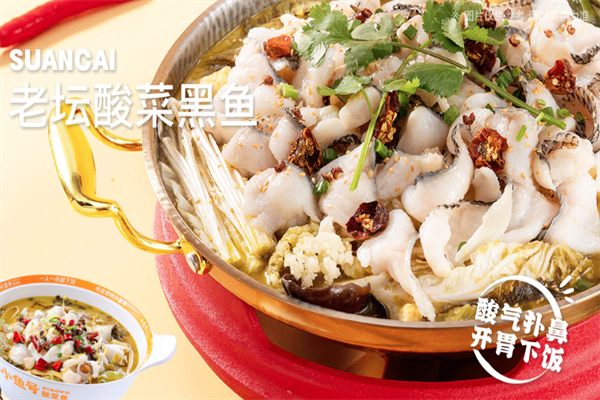 小鱼号酸菜鱼米饭加盟