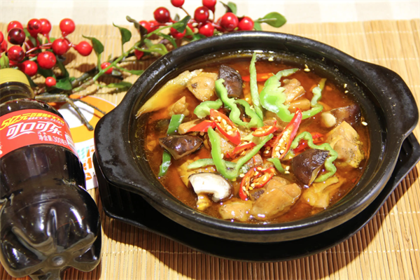 天外鲜花甲粉黄焖鸡米饭加盟