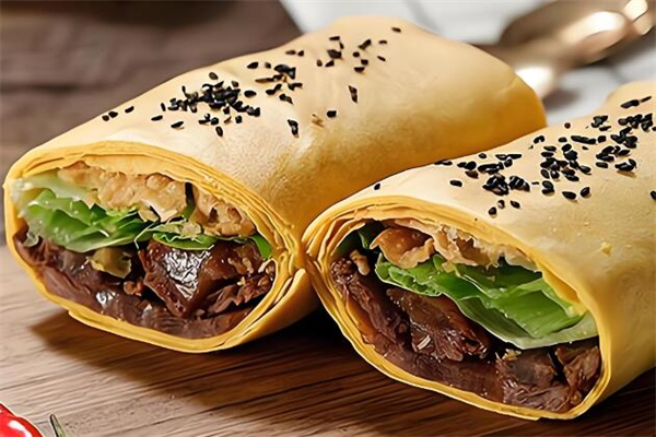 洋轩私房菜卷饼加盟