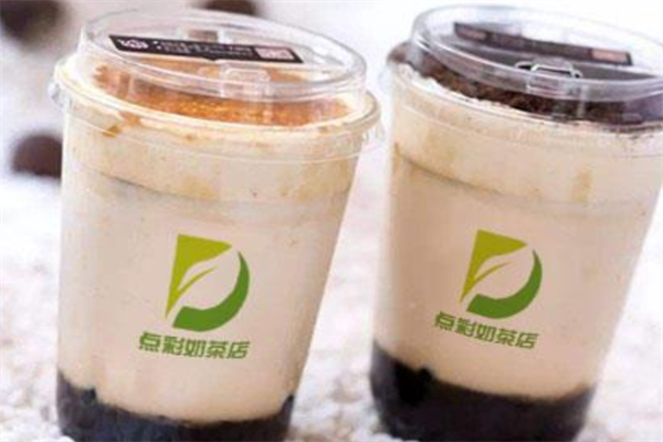 点彩奶茶店加盟
