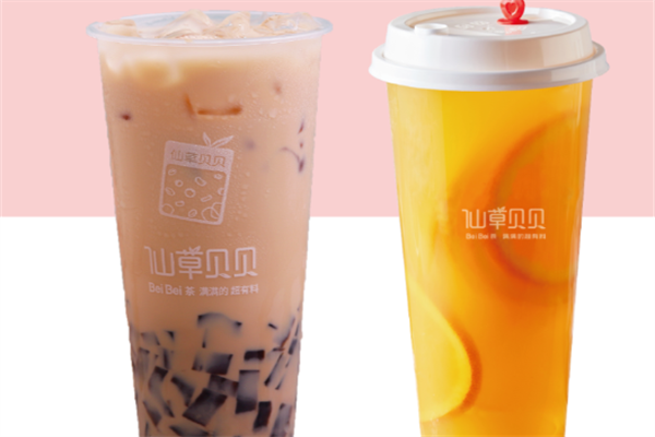 仙草贝贝奶茶店加盟